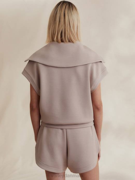 dexter sved med halv lynlås Varley Kvinder L46032 beklædning lys taupe