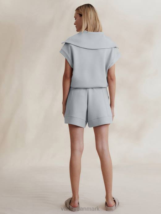 dexter sved med halv lynlås Varley Kvinder L46033 beklædning perleblå