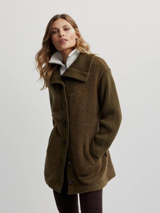 elliot jakke Varley Kvinder L460460 beklædning mørk oliven