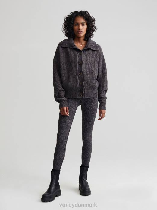 elwood strikjakke Varley Kvinder L460209 beklædning dyb kulspætte