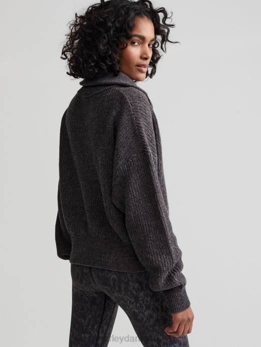 elwood strikjakke Varley Kvinder L460209 beklædning dyb kulspætte