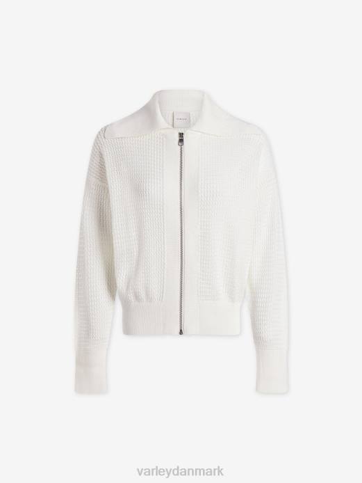 fairfield strik jakke Varley Kvinder L460411 beklædning sne hvid