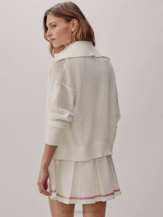 fairfield strik jakke Varley Kvinder L460411 beklædning sne hvid