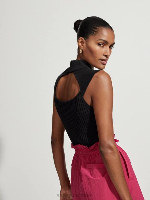 fowler monteret strik tank Varley Kvinder L46071 beklædning sort