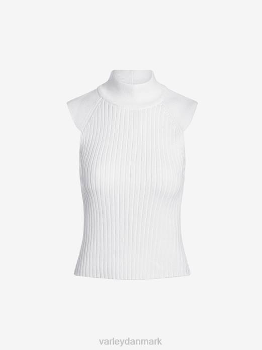 fowler monteret strik tank Varley Kvinder L46073 beklædning hvid