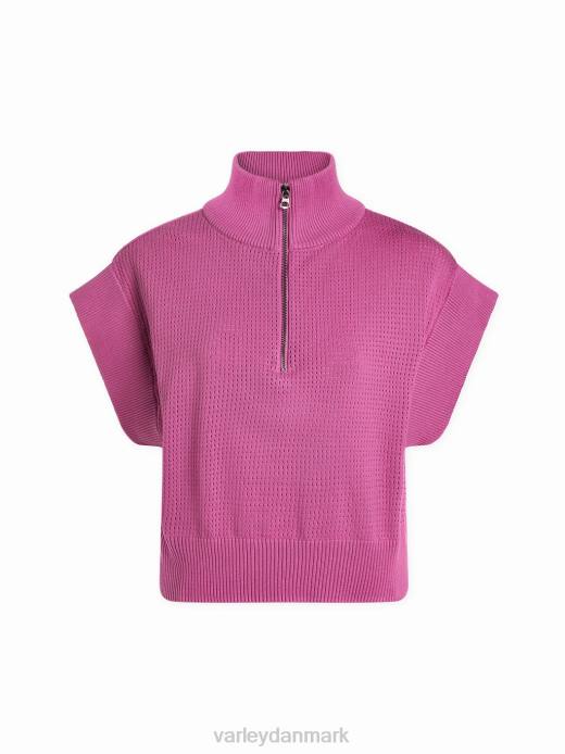 fulton beskåret strik Varley Kvinder L460100 beklædning eng lilla