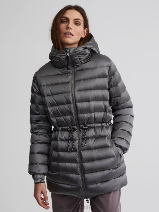 gibson jakke Varley Kvinder L460449 beklædning børstet sølv metallic