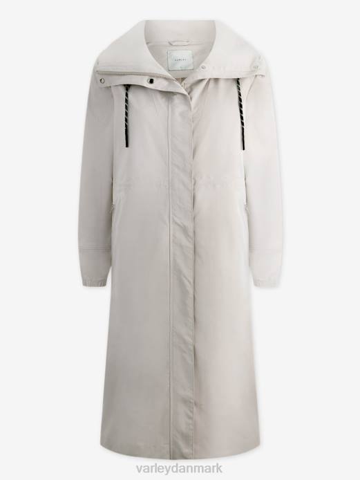 grove lang parka Varley Kvinder L460456 beklædning sølv foring