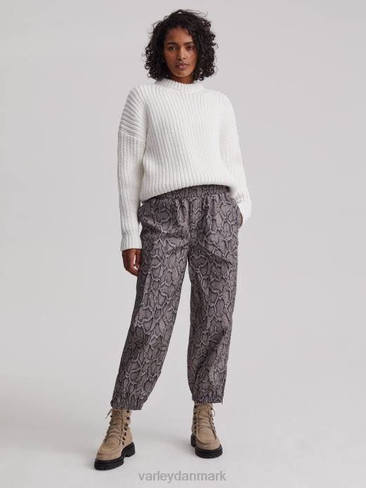 hamilton bukser Varley Kvinder L460376 beklædning sølv python slange