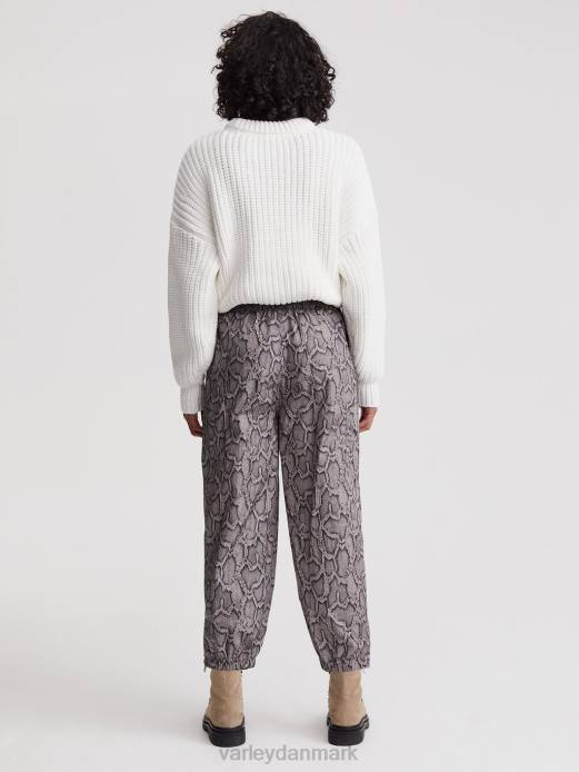 hamilton bukser Varley Kvinder L460376 beklædning sølv python slange