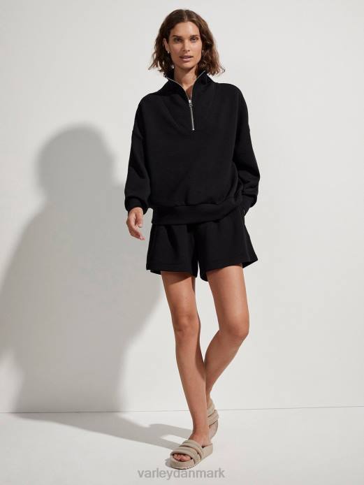 hawley sved med halv lynlås Varley Kvinder L46084 beklædning sort