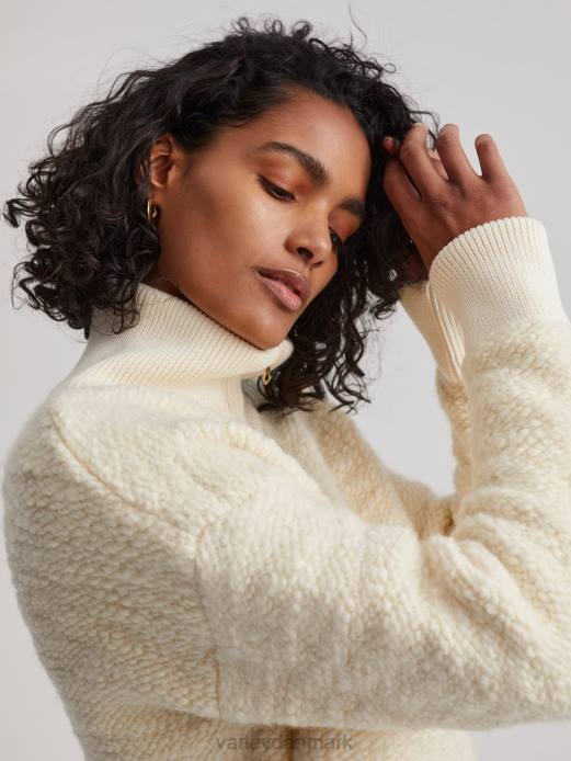 hunter fleece med lynlås Varley Kvinder L460424 beklædning hejre