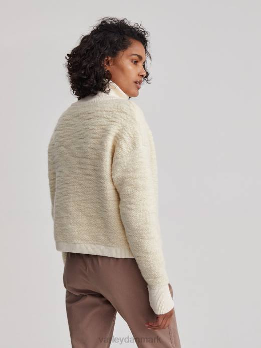 hunter fleece med lynlås Varley Kvinder L460424 beklædning hejre