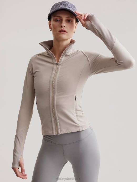 midland jakke Varley Kvinder L460416 beklædning taupe ler