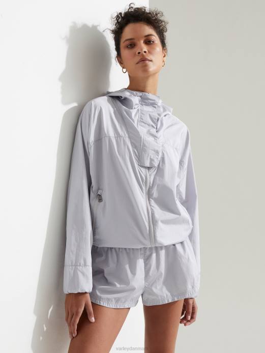 terrasse vindjakke Varley Kvinder L460478 beklædning metallisk askegrå