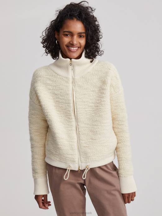 hunter fleece med lynlås Varley Kvinder L460424 beklædning hejre