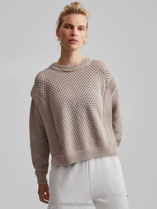 arabella strik Varley Kvinder L460149 beklædning taupe ler