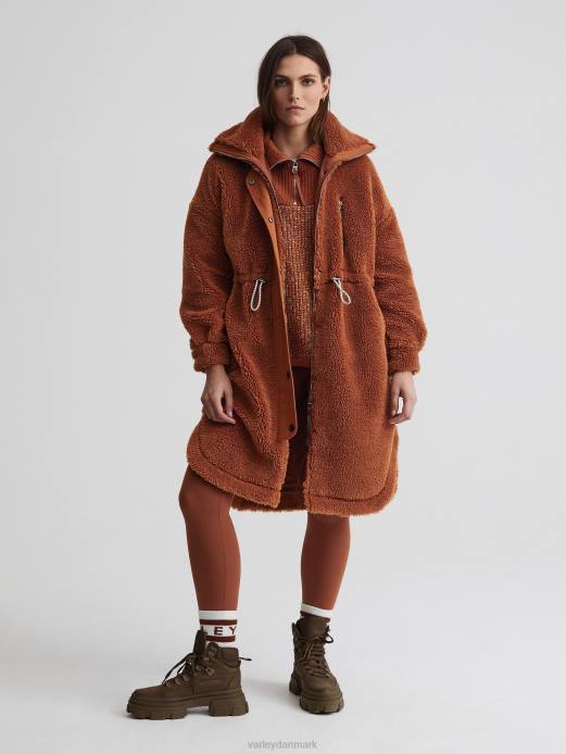 jones frakke Varley Kvinder L460438 beklædning karamel cafe