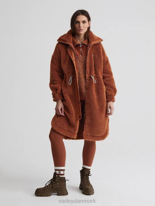 jones frakke Varley Kvinder L460438 beklædning karamel cafe