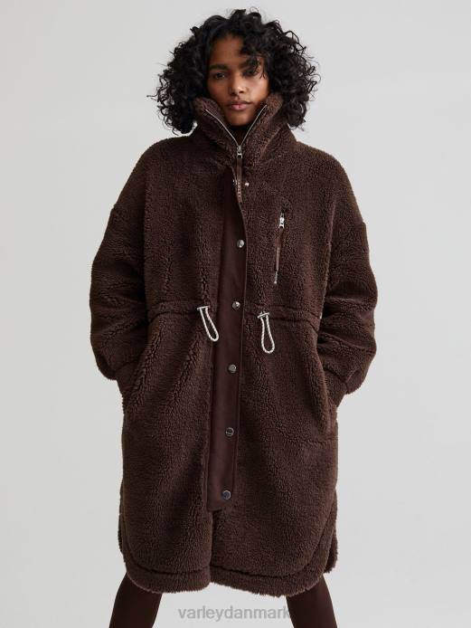 jones frakke Varley Kvinder L460439 beklædning kaffebønne