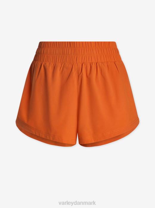 kallin løber kort 15\ Varley Kvinder L460283 beklædning orange rust