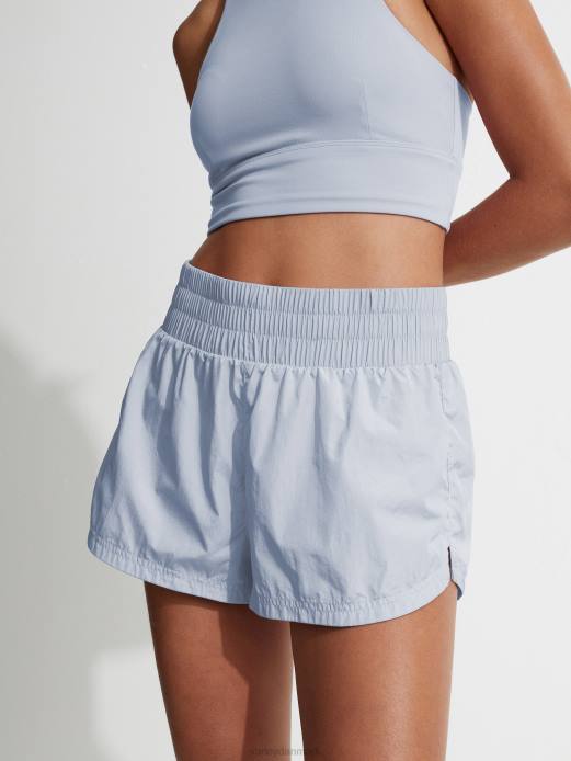 kallin løber kort 15 Varley Kvinder L460286 beklædning metallisk zen blå