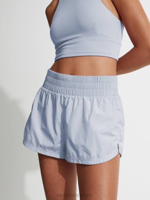 kallin løber kort 15\ Varley Kvinder L460286 beklædning metallisk zen blå