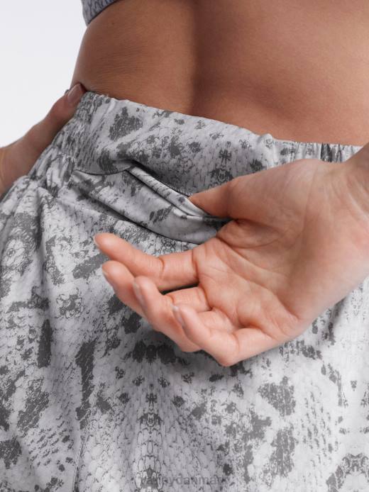 kallin løber kort 15\ Varley Kvinder L460290 beklædning taupe grå slange