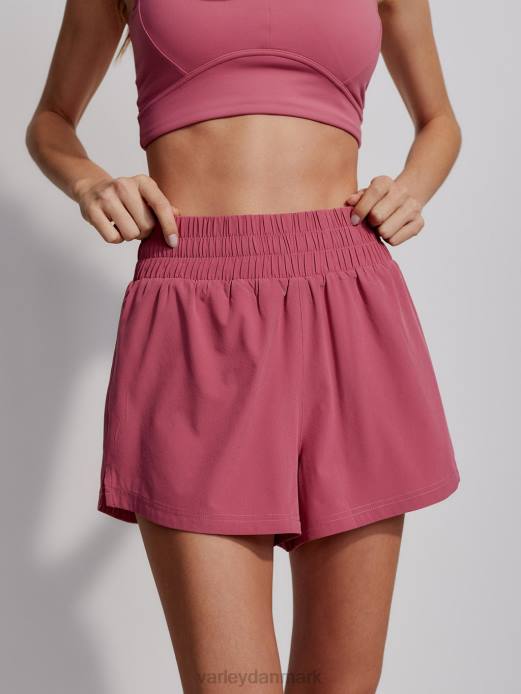 kallin løber kort 3\ Varley Kvinder L460275 beklædning rose vin