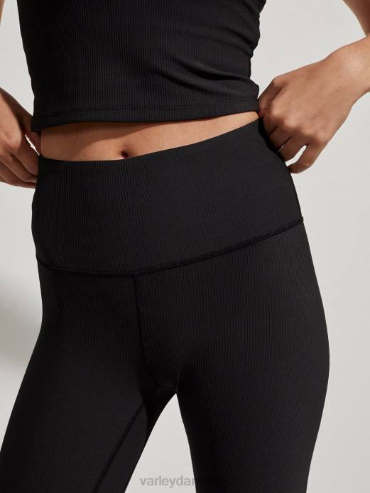 lad os flytte rib høj legging 25\ Varley Kvinder L460344 beklædning sort