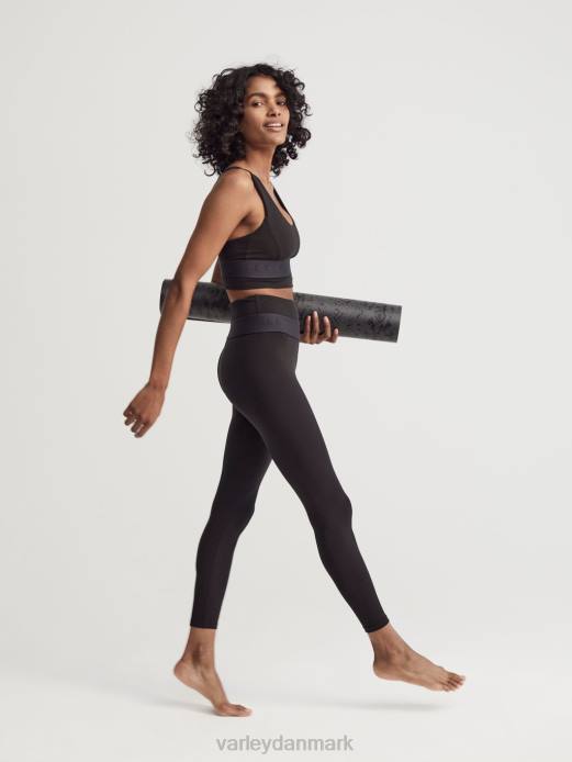 lad os flytte studiehøj legging 25\ Varley Kvinder L460399 beklædning sort