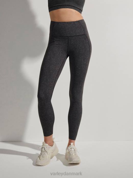 lad os gå natløbende legging 25\ Varley Kvinder L460347 beklædning sort gitter slange