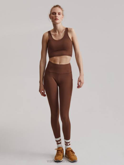 lad os gå walker bh Varley Kvinder L460178 beklædning kastanje