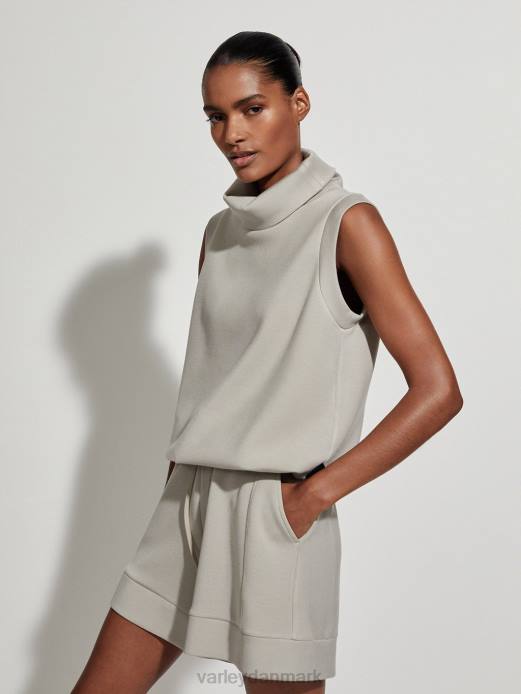 leigh højhalset tank Varley Kvinder L46034 beklædning salvie grå