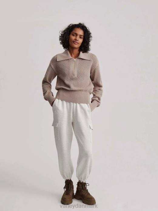 lilje strik polo Varley Kvinder L460152 beklædning taupe ler