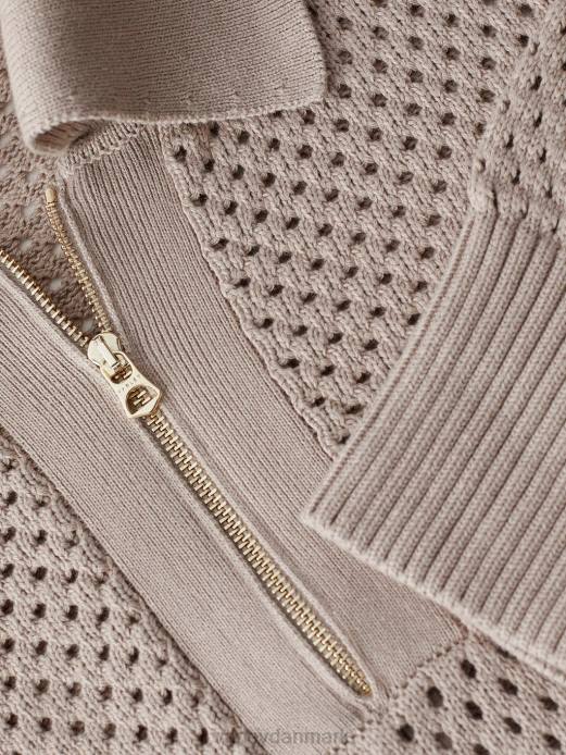 lilje strik polo Varley Kvinder L460152 beklædning taupe ler