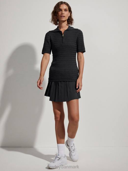 lillian off court polo Varley Kvinder L460141 beklædning sort