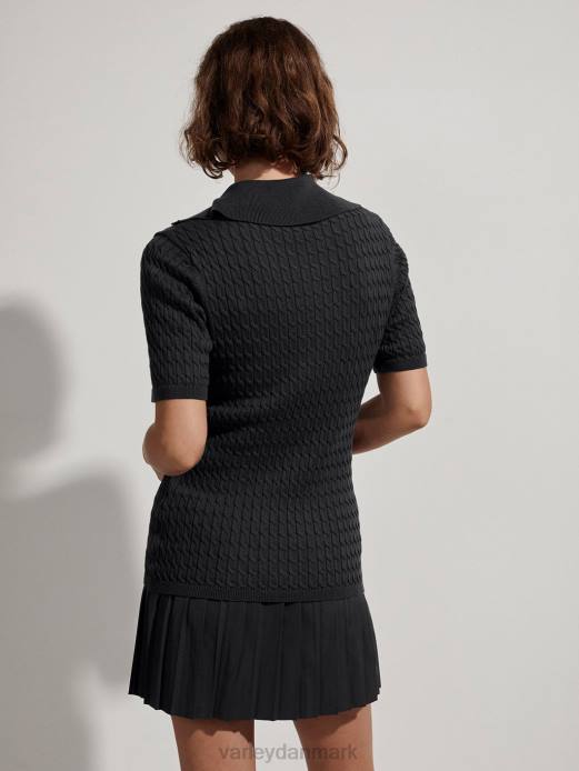 lillian off court polo Varley Kvinder L460141 beklædning sort