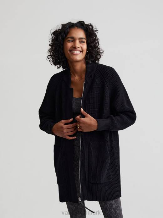 maybelle strik jakke Varley Kvinder L460207 beklædning sort