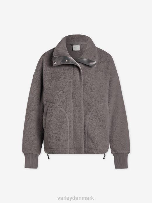 mayland fleecejakke Varley Kvinder L460436 beklædning dybt kul