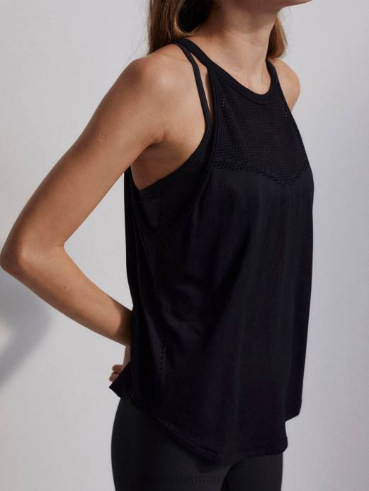 monterey tank Varley Kvinder L460117 beklædning sort