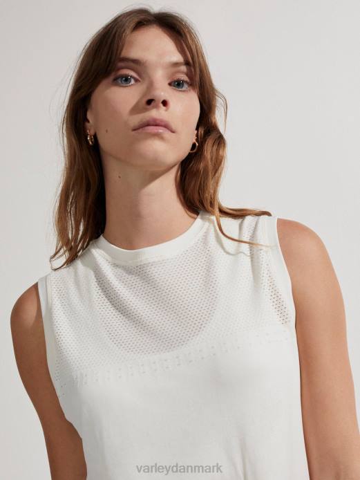 morro tank Varley Kvinder L460132 beklædning sne hvid