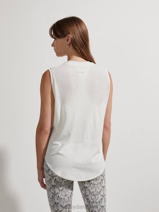 morro tank Varley Kvinder L460132 beklædning sne hvid