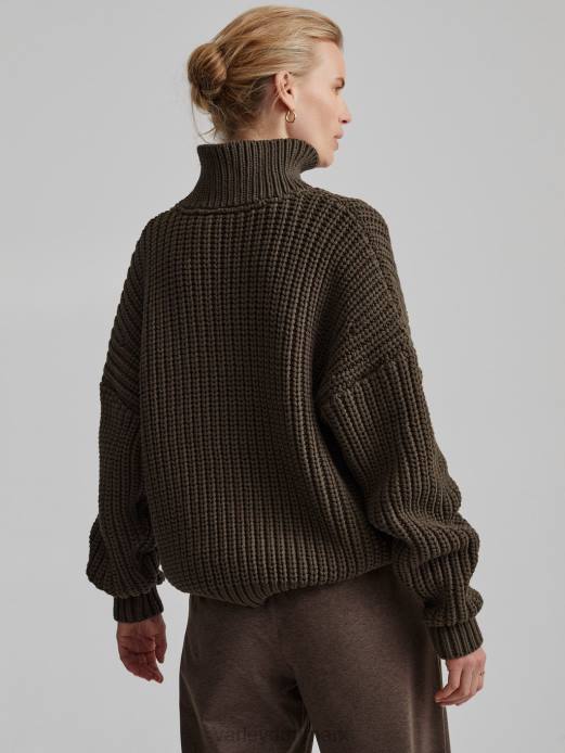 natalia pullover med halv lynlås Varley Kvinder L460185 beklædning gærdesmutte