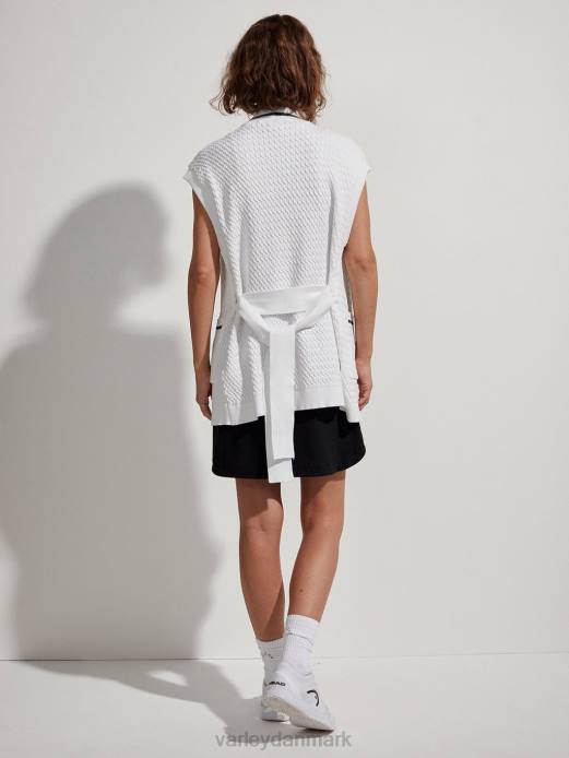 natoma langline cardigan Varley Kvinder L460143 beklædning hvid