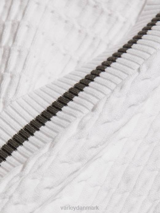 natoma langline cardigan Varley Kvinder L460143 beklædning hvid