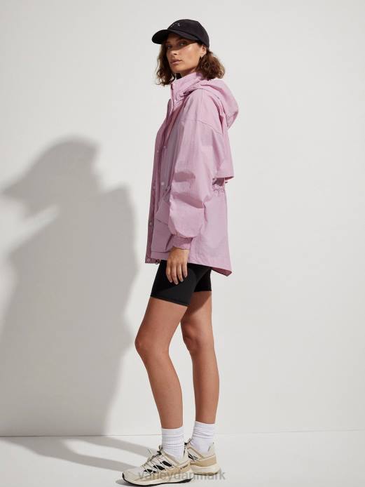 nellie vindjakke med afslappet pasform Varley Kvinder L460410 beklædning lilla tåge