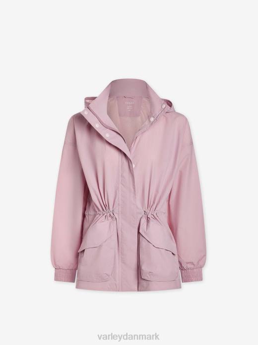 nellie vindjakke med afslappet pasform Varley Kvinder L460410 beklædning lilla tåge