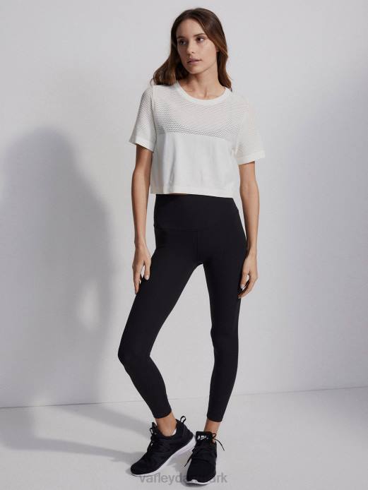 paden cropped tee Varley Kvinder L460252 beklædning hejre