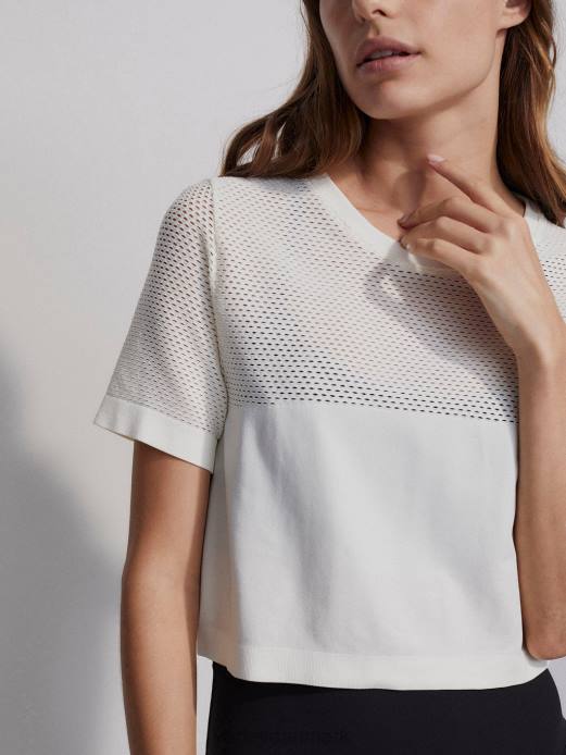 paden cropped tee Varley Kvinder L460252 beklædning hejre